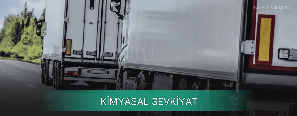 Hatay Kimyasal Sevkiyat Ambar Firmaları